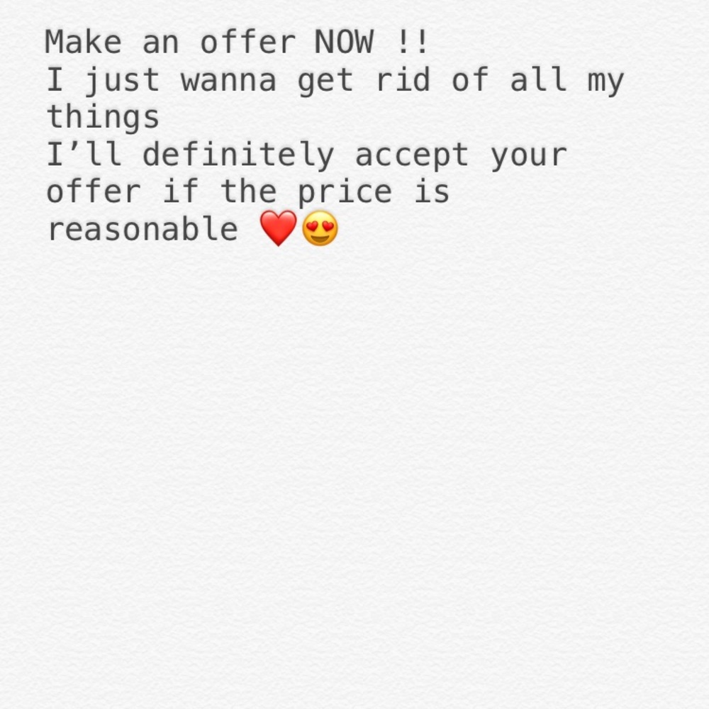 Make an offer!!!